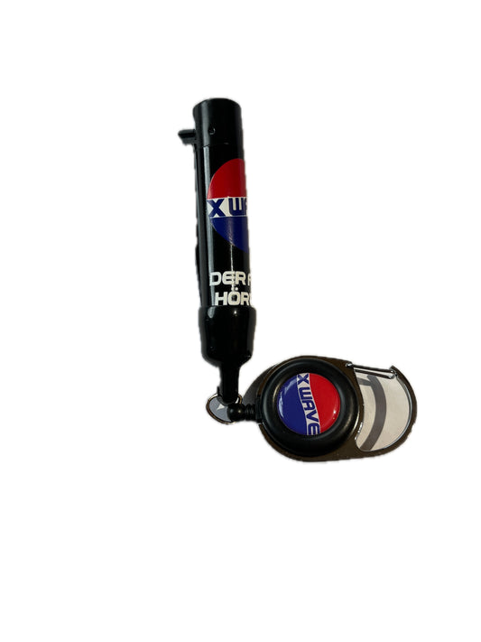 XWAVE " DER FEIND HÖRT MIT " FEUERZEUG +ANHÄNGER